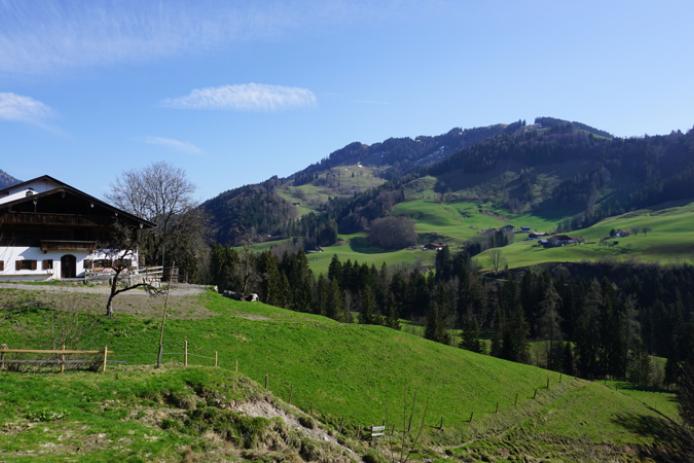 Außenansicht Hütte und Umgebung
