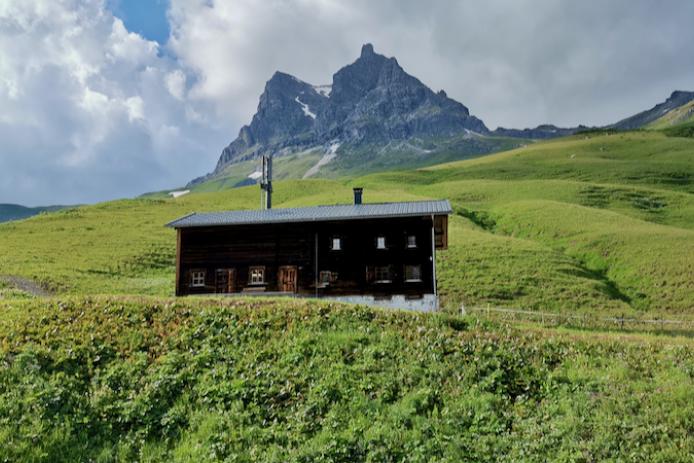 Außenansicht Hütte