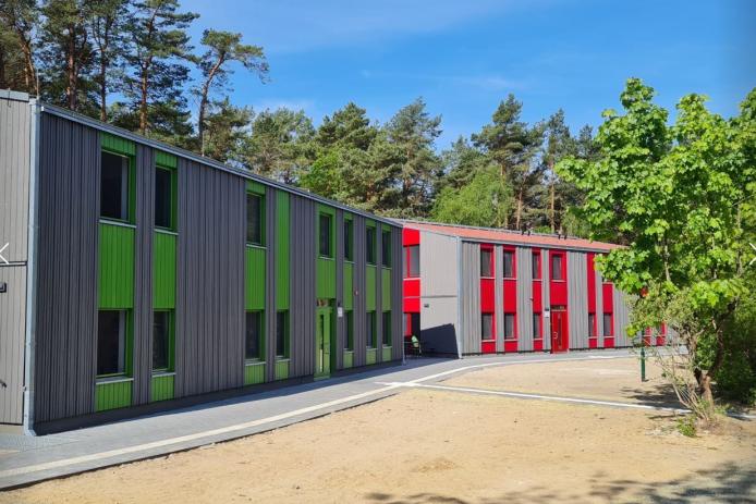 Waldhütte und Fuchsbau