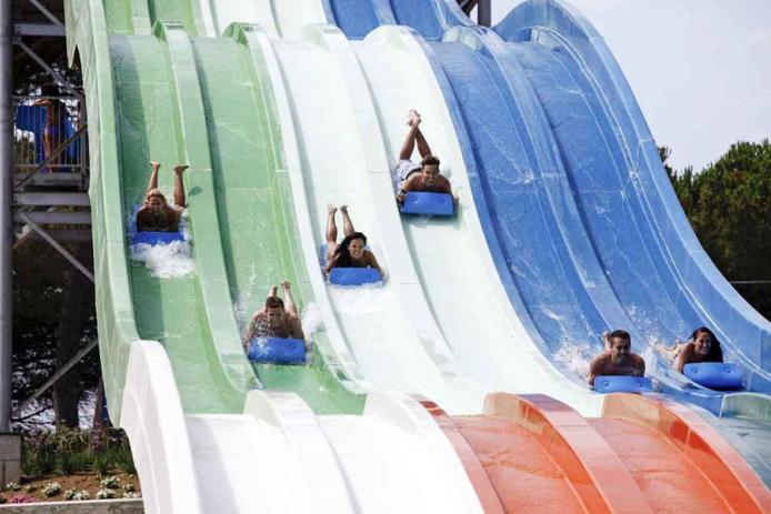 Ausflug zum Wasserpark