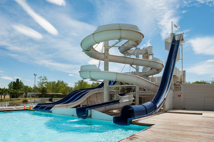 Erlebnisbad direkt am Zeltcamp