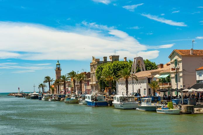 Der quirlige Küstenort Grau du Roi