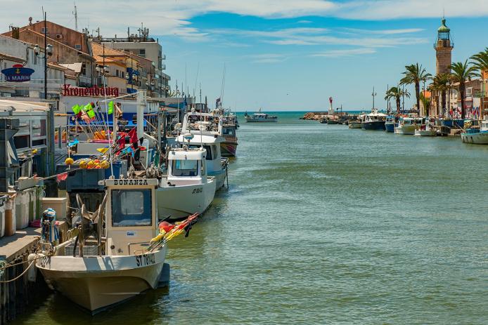 Der quirlige Küstenort Grau du Roi