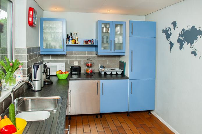 Moderne Küche im Gruppenhaus