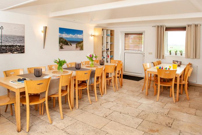 Der Aufenthaltsraum im Gruppenhaus