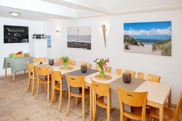 Der Aufenthaltsraum im Gruppenhaus