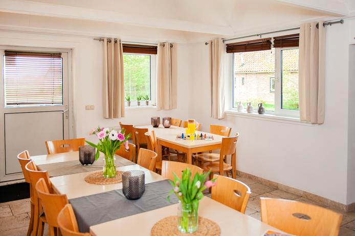 Der Aufenthaltsraum im Gruppenhaus