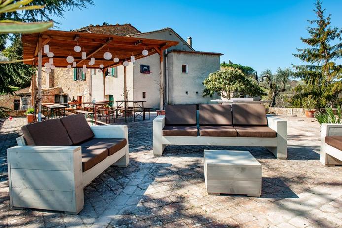 Neue Lounge auf der Terrasse