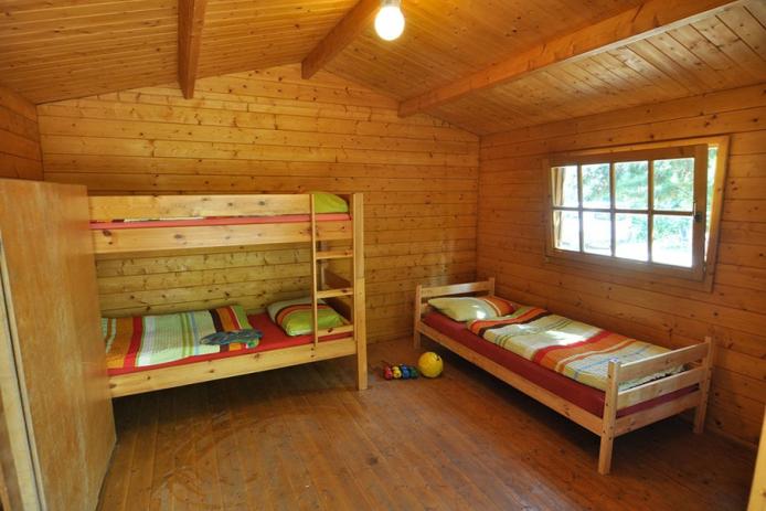 Schlafzimmer im Chalet