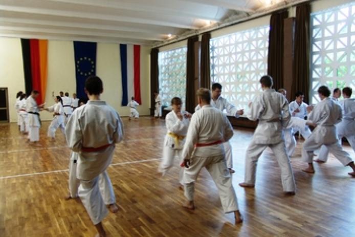 Sporthalle im Feriendorf Dorado