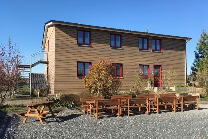 Silvias Gästehaus mit eigener Terrasse