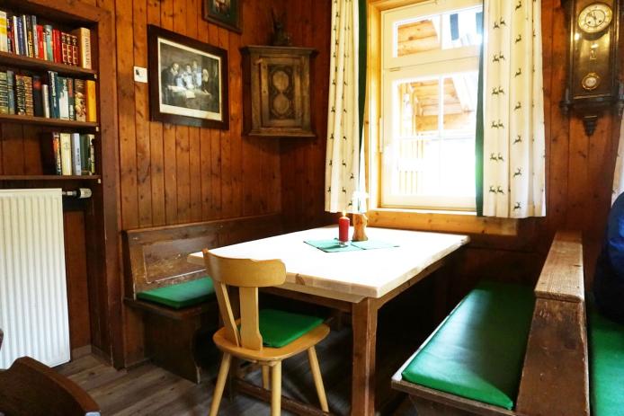 Aufenthaltsraum Sporta-Hütte