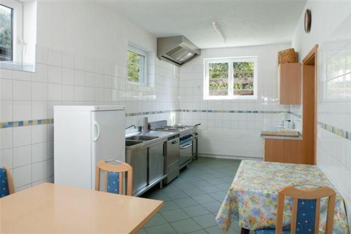 gastronomische Küche, komplett eingerichtet