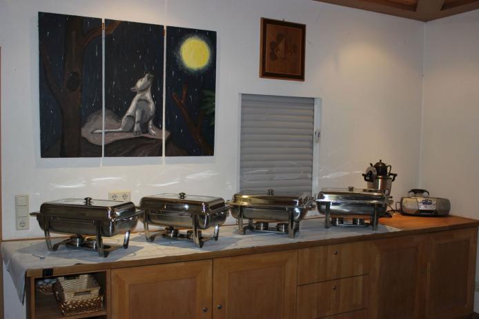 Anrichte im Aufenthaltsraum