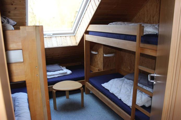 5-Bett-Schlafraum