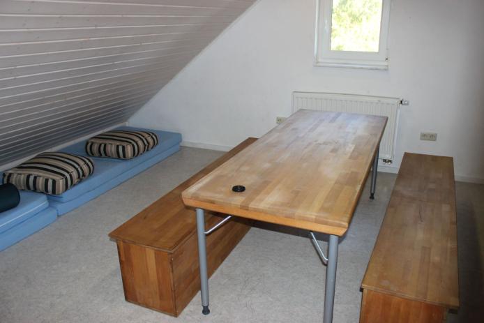 Multifunktionsraum bzw. Matratzenlager für 8 Personen