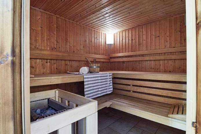 Finnische Sauna