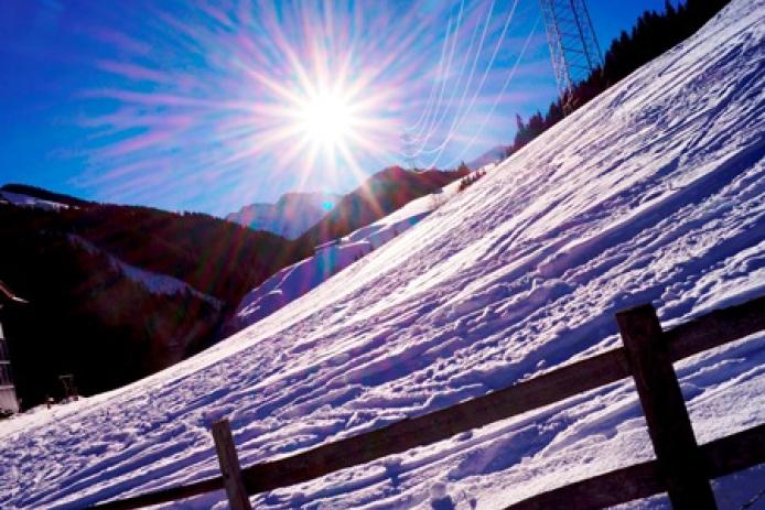 ... Abfahrt bis kurz vor die Haustür ...