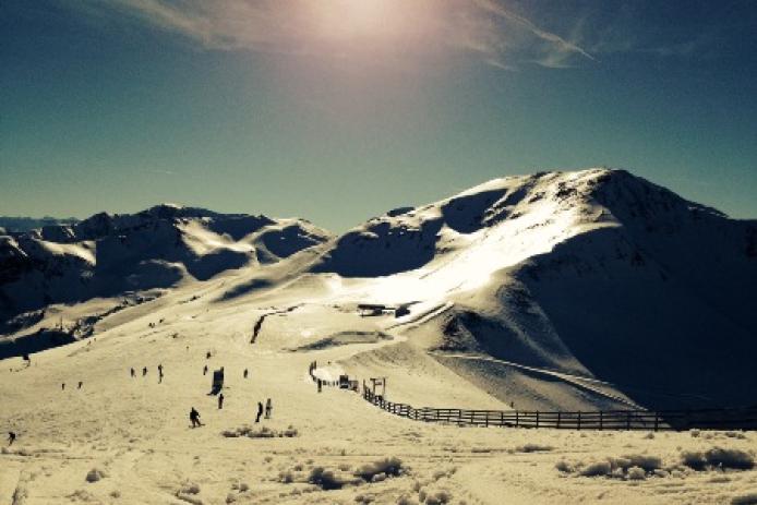 ... Sonnenskilauf zu Ostern ...