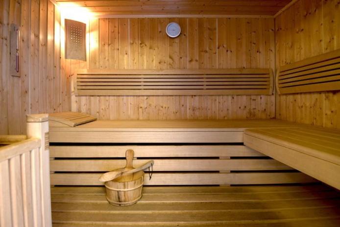 Innenraum Sauna