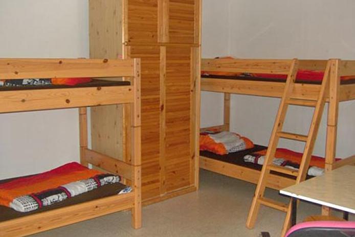 ein weiteres Vierbettzimmer