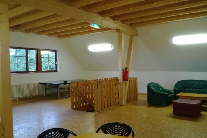 Gruppenhaus Aufenthaltsraum im 1.OG