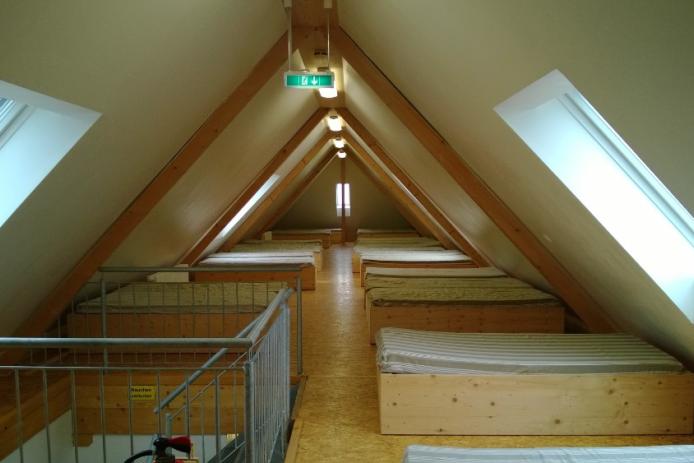 Gruppenhaus Schlafebene