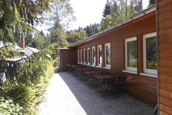 Terrasse am Speisehaus