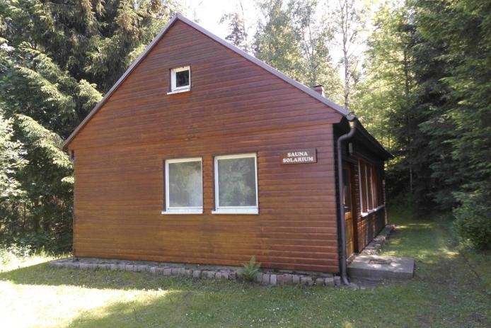 Wellnesshaus mit Sauna und Solarium