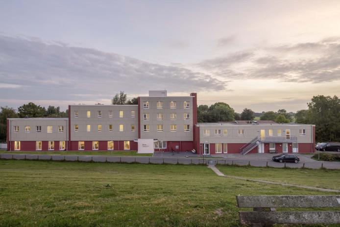 Direkt vom Ferienzentrum aus kommt Ihre Gruppe auf den Deich.