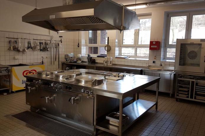 vollausgestattete Profiküche