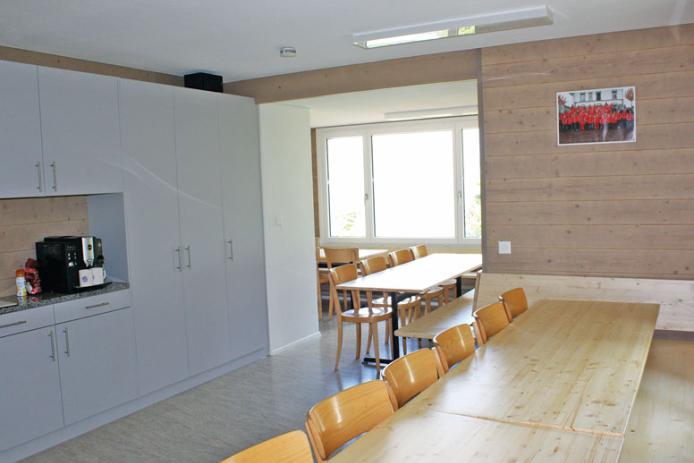 Speise- und Aufenthaltsraum (Kaffeemaschine gehört nicht zur Hausausstattung)
