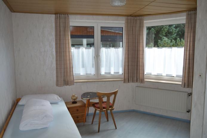 Blick in die Schlafzimmer