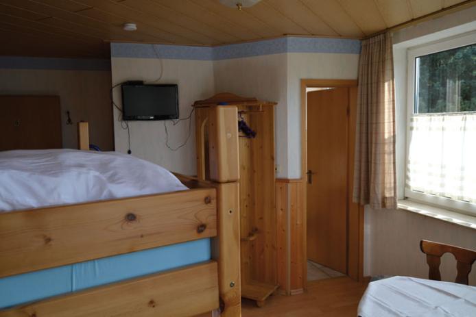 Blick in die Schlafzimmer