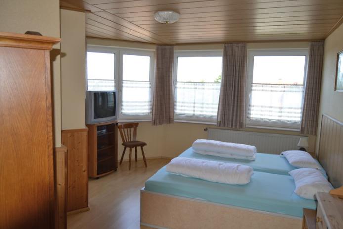 Blick in die Schlafzimmer