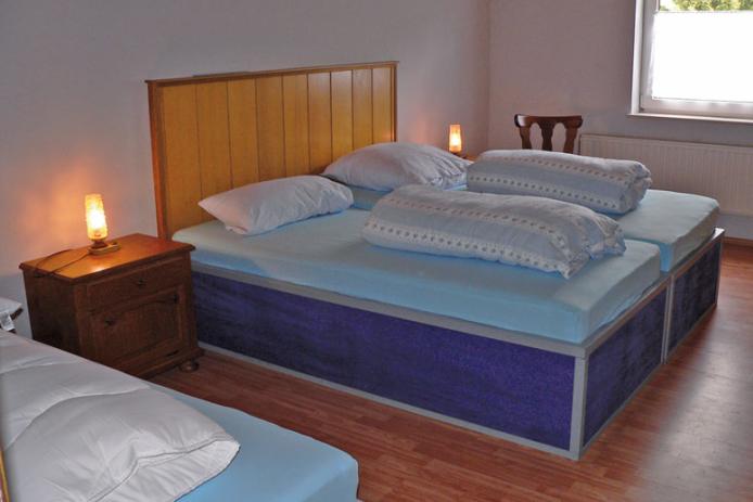 Blick in die Schlafzimmer