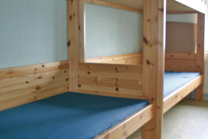 Blick in die Schlafräume