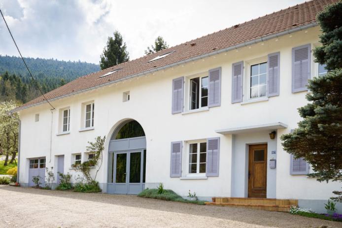 Frontansicht des Hauses