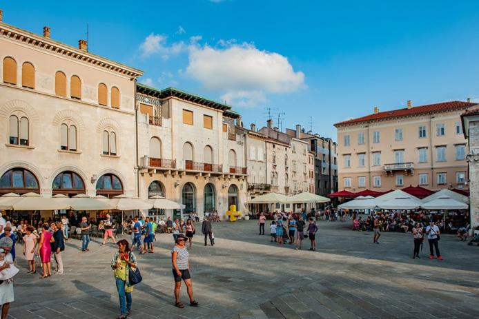 Die Altstadt von Pula