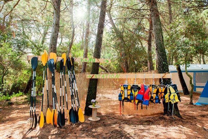 Die Seekajak-Station