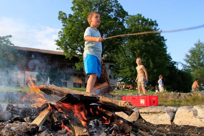 Unsere Lagerfeuerstelle