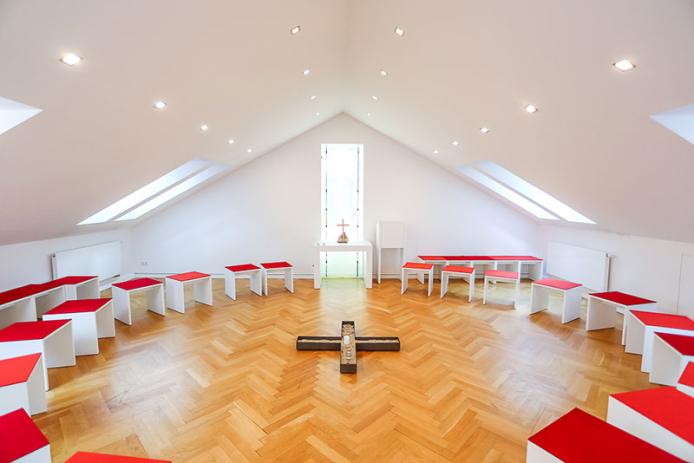 Andachtsraum im Gästehaus