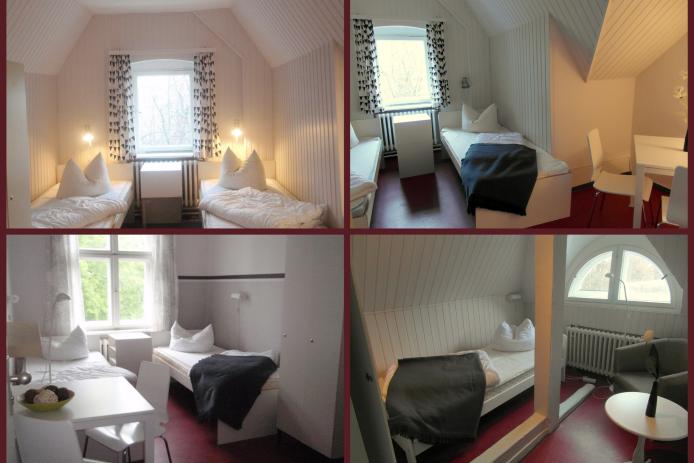 Einzel- und Doppelzimmer