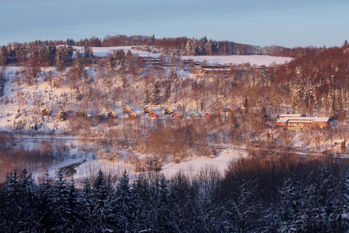 Abendlicher Blick auf Tieringen
