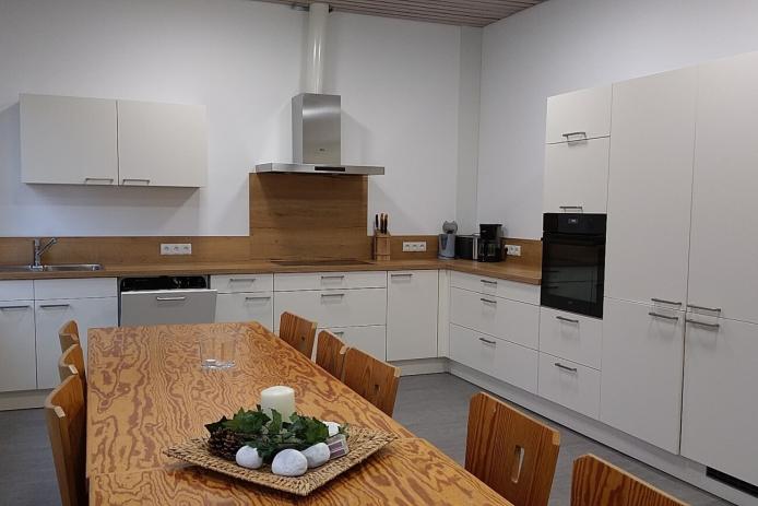 Selbstversorgerküche im Gästehaus