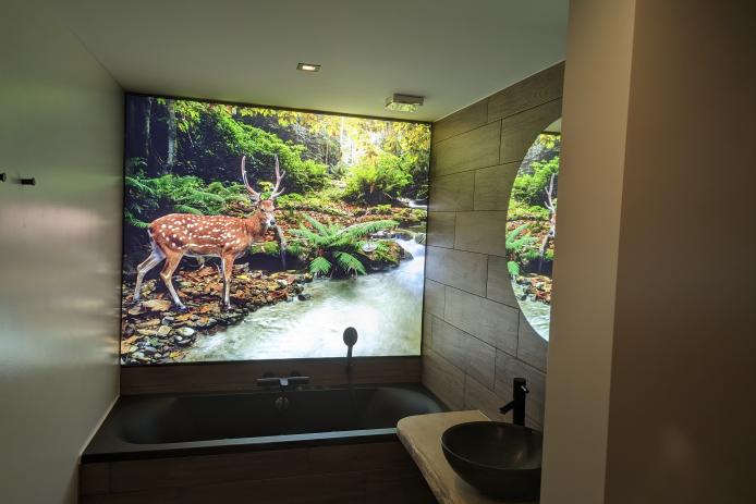 Unsere Badewanne auf den Fluren C und F