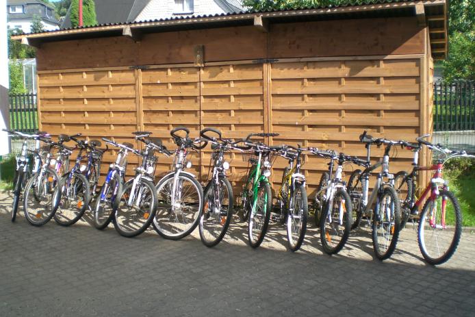 Fahrradverleih inklusive