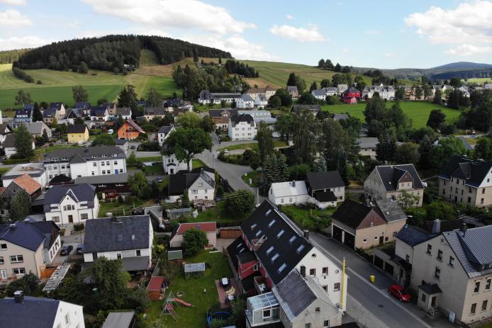 Blick auf den Schießberg 5 Gehminuten