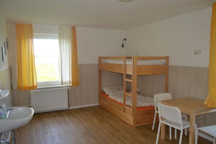 Schlafzimmer mit Etagenbett
