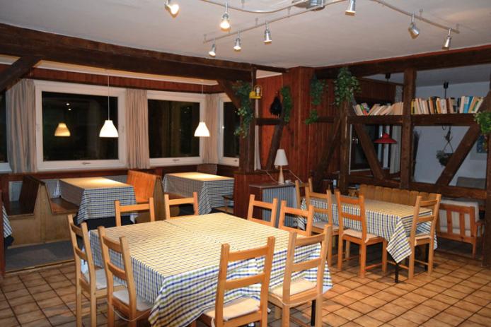 Essbereich im Ess- und Aufenthaltsraum